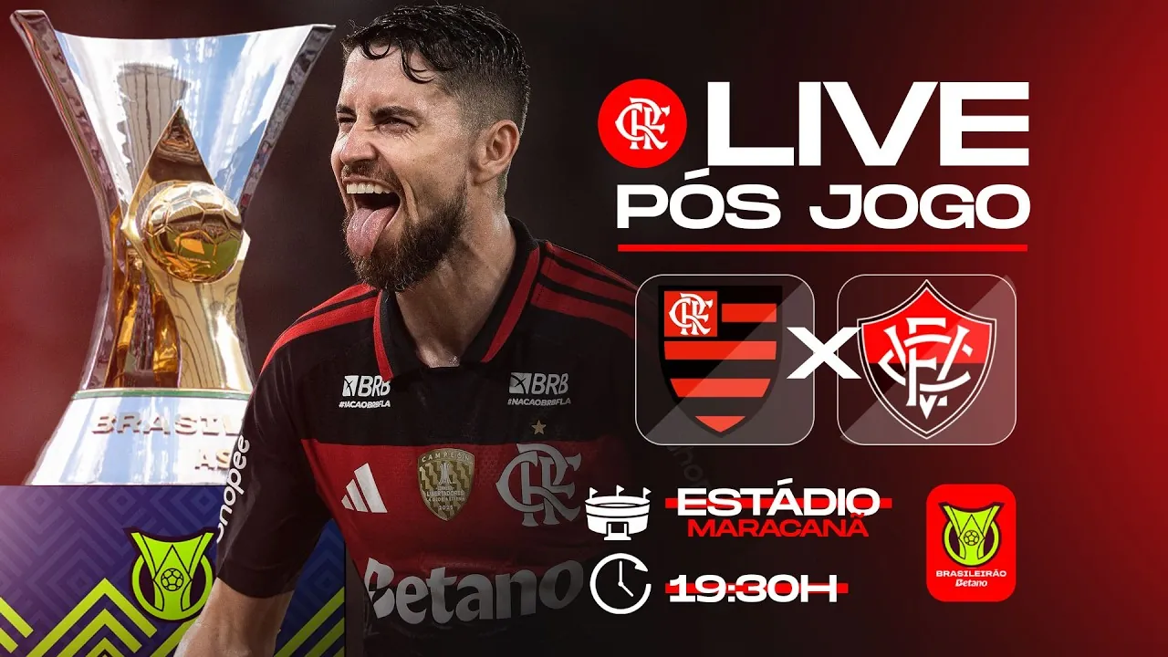 Flamengo Beats Vitória 2-0 to Close the Gap in Title Race