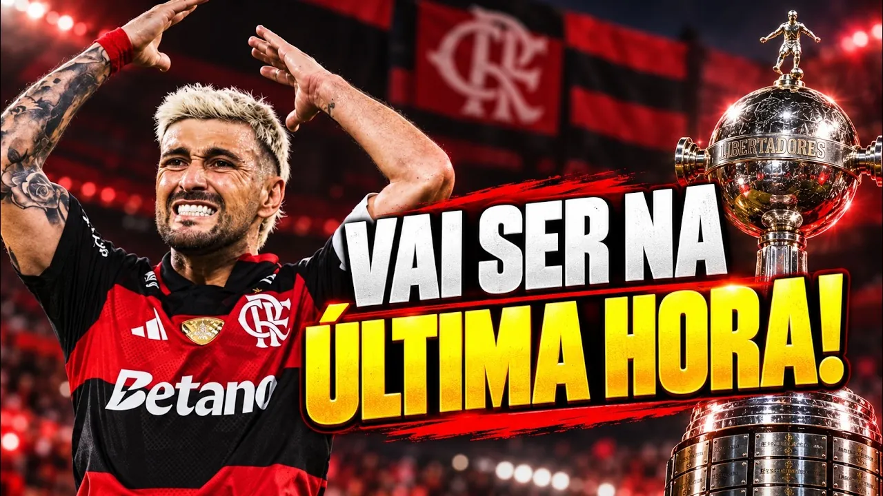Flamengo define presença de Arrascaeta no dia do jogo