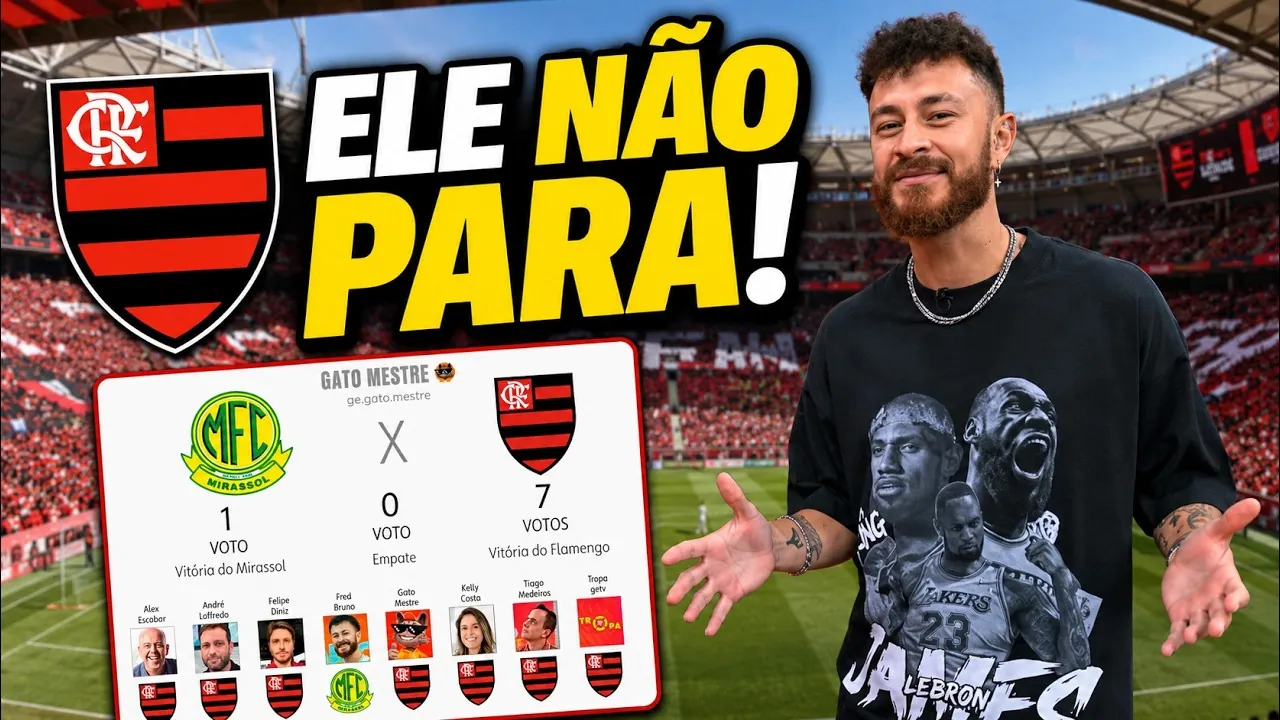 Fred Bruno Bets Against Flamengo Ahead of Mirassol Clash
