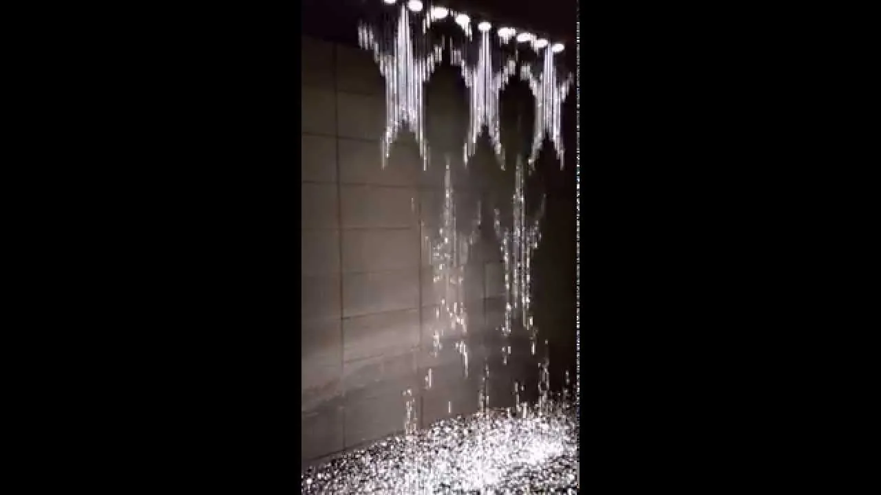 Discover the Unique Water Feature at Kyoto Station, Japan