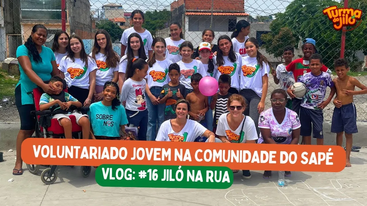 Youth Volunteering Turma do Jiló: Transforming Sapé in SP