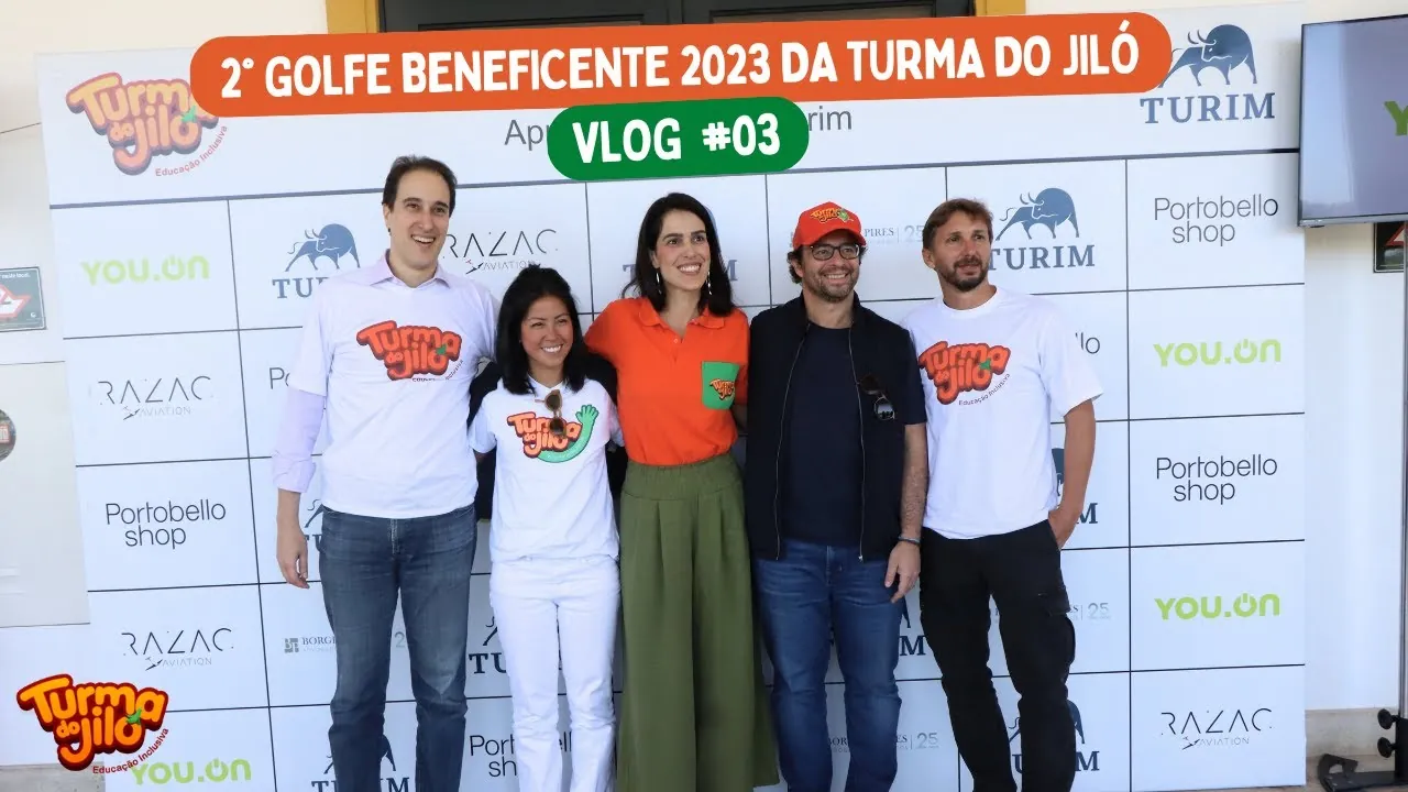 Charity Golf: Turma do Jiló and Inclusion in Schools