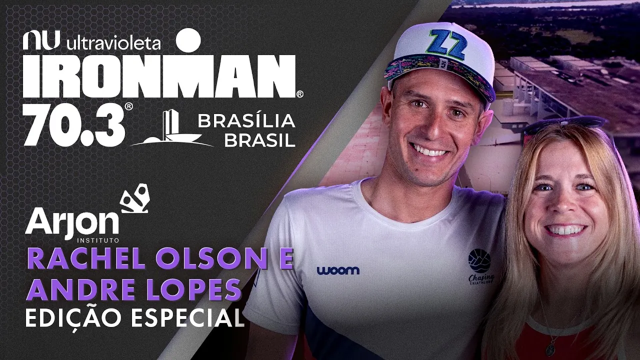 André Lopes and Rachel Olson: Ironman 70.3 Brasília Strategies