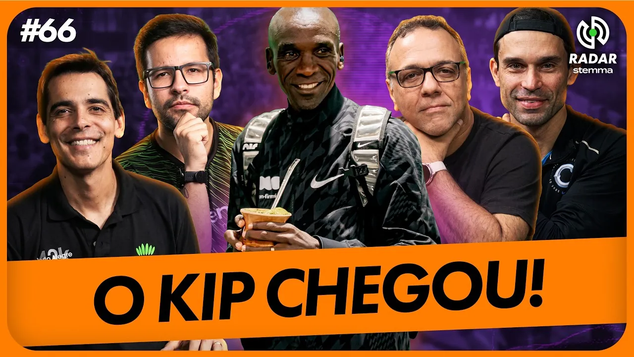 Kipchoge Arrives in Brazil, Stemma Radar Brings Running News