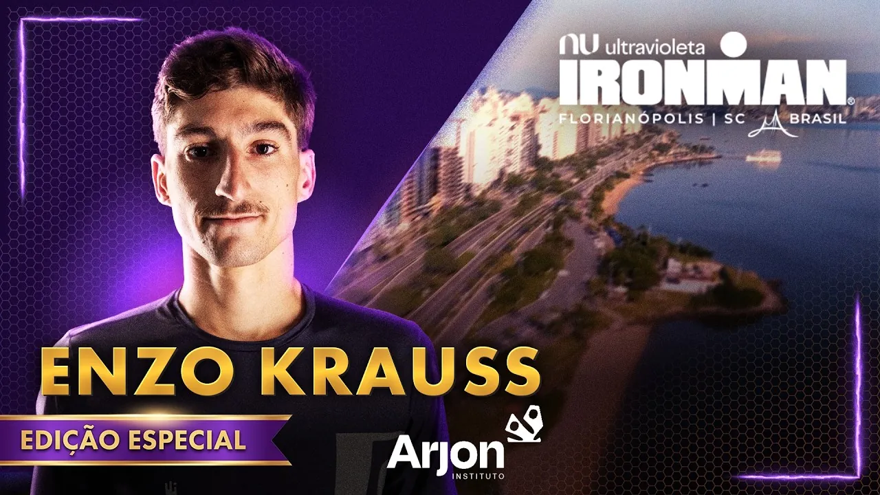 Enzo Krauss and the Journey to His First IRONMAN Brazil